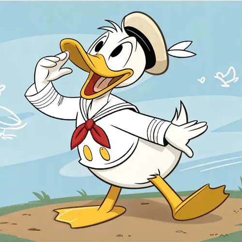 Donald Duck from Mickey Mouse